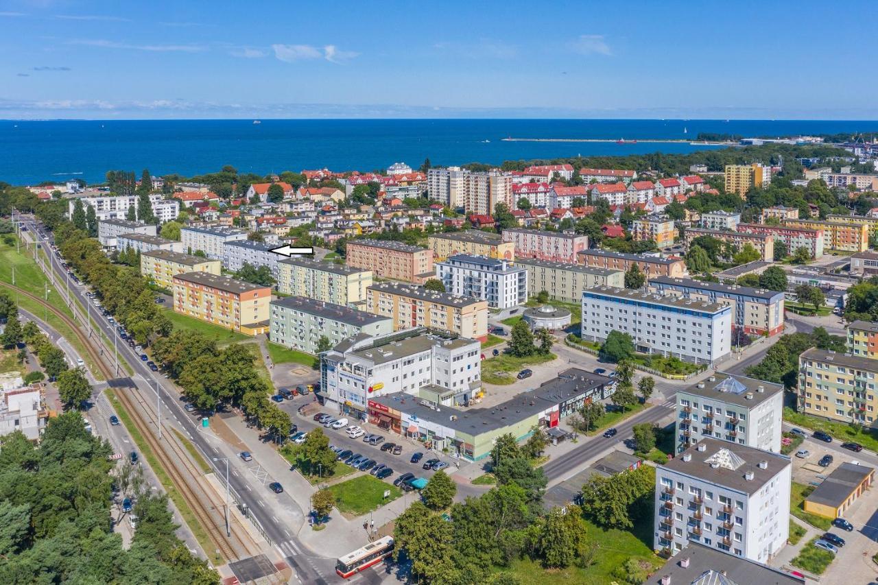 Apartament Blue Brzezno Prostywynajem Gdansk Brzezno Apartment Exterior foto