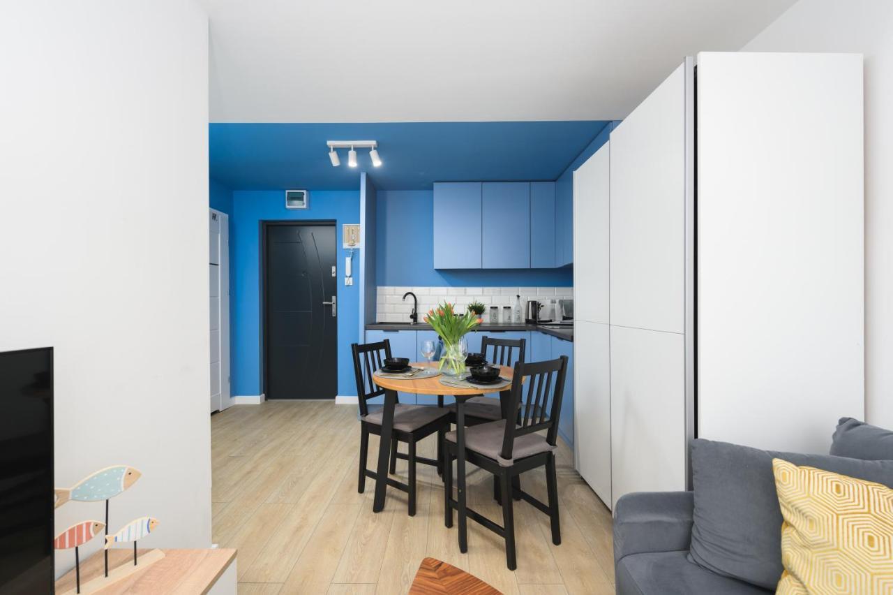 Apartament Blue Brzezno Prostywynajem Gdansk Brzezno Apartment Exterior foto
